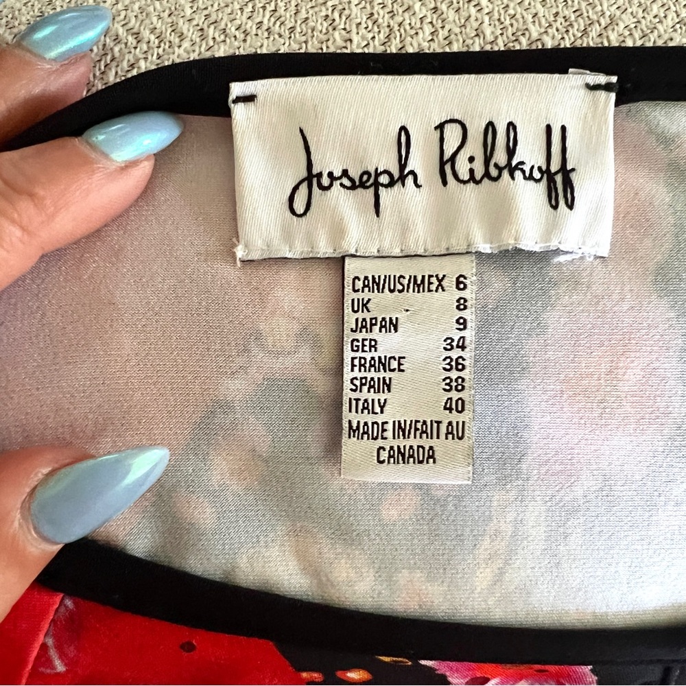 Joseph Ribkoff Multicolor Patterned Midi Dress - image 6